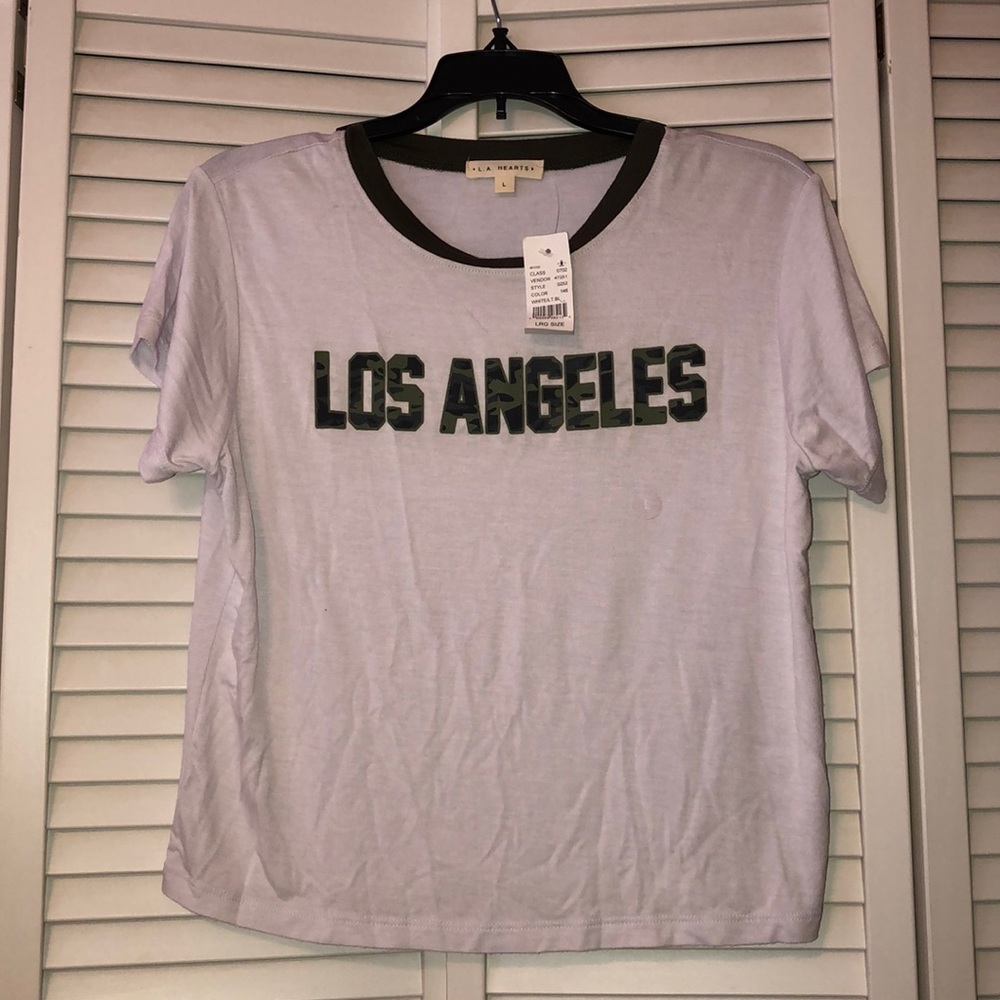 Pacsun | LA Military crop top